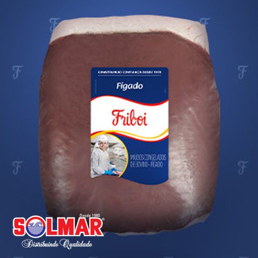 FIGADO BOV FRIBOI KG - Solmar Distribuidora de Alimentos