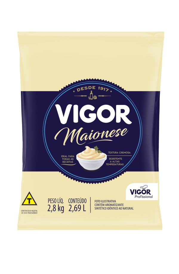 Maionese Vigor Bag 2,8K