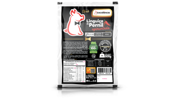 Linguiça pernil apimentada Excelência 600g